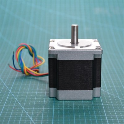 究其科技现货供应全新57步进马达 机身高56mm D型轴8mm NEMA23