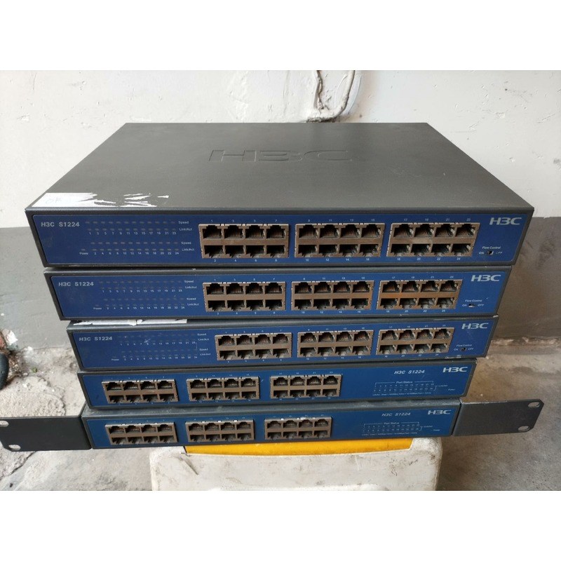 H3C S1224 24口千交换机,8成新左右 ,