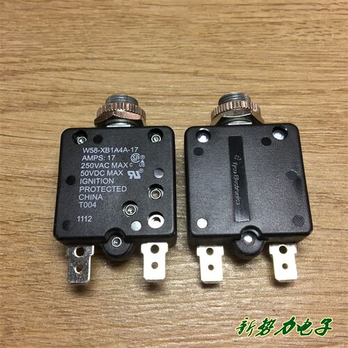 美国TE泰科热敏开关W58-XB1A4A-17 17A 热断路器开关