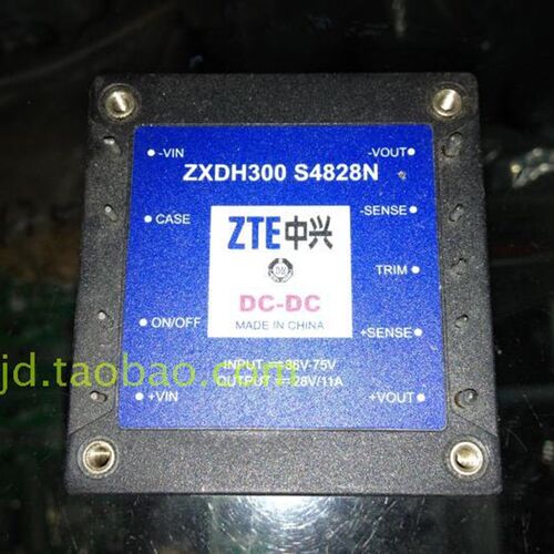 中兴 ZTE ZXDH300 SD828N 36-75V转28V DC-DC 隔离电源模块 300W
