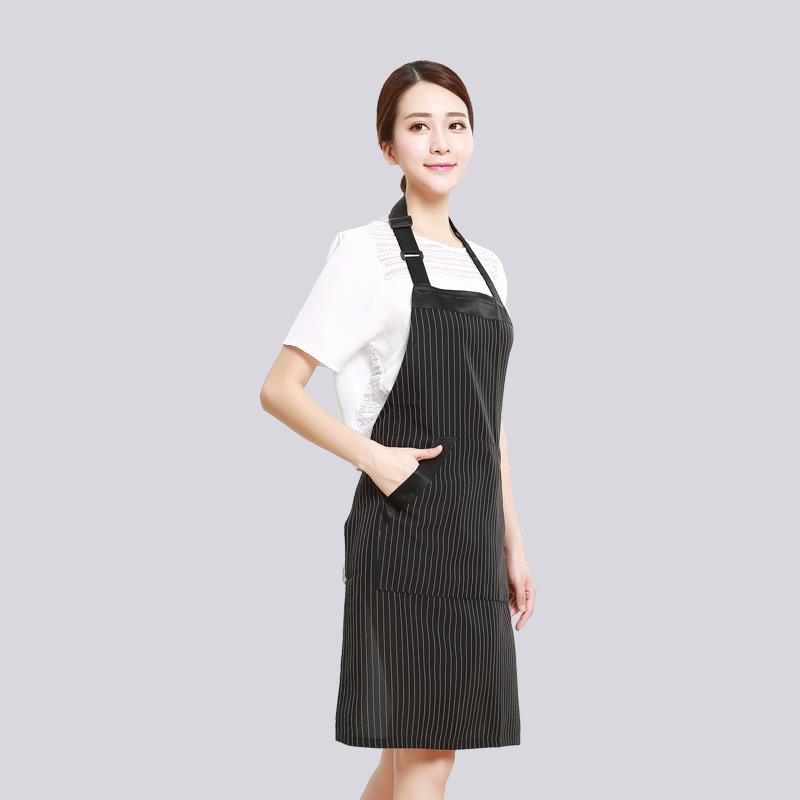 理发店美发师围裙烫染专用防水不沾发工作服家用透气围裙定制logo