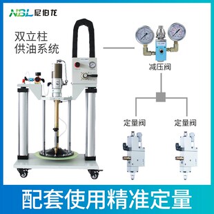 尼伯龙油脂定量阀可调高精度耐高压回吸式阻尼脂黄油润滑脂点胶阀