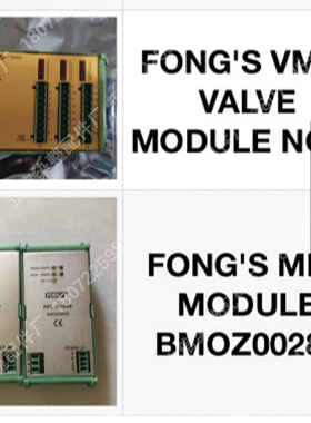FONGS VM24 VALVE MODULE NO:2立信染缸模块 原装现货供应
