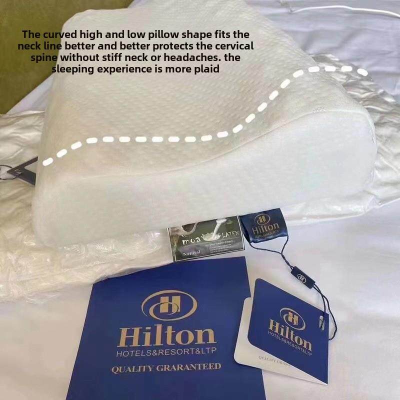 尔希乳胶枕颈椎枕QIL枕核心顿礼乳品胶枕