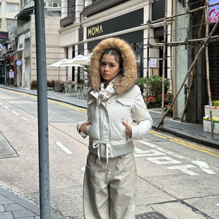 叠层修身 ICVIBE 奢暖白鹅绒 美学·定染骨白 羽绒服 老钱暖妹