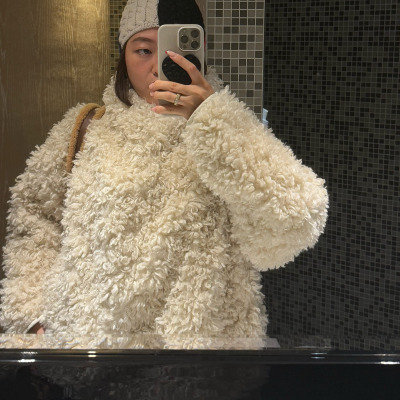 ICVIBE KYLIE冬日私服卷毛套头外套