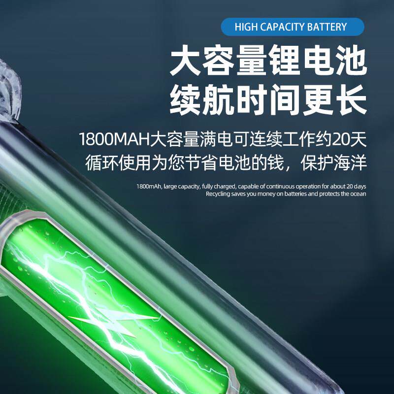 三灯色信号灯太阳能网标灯船上行灯爆闪防海上警JY-2060-示水闪光