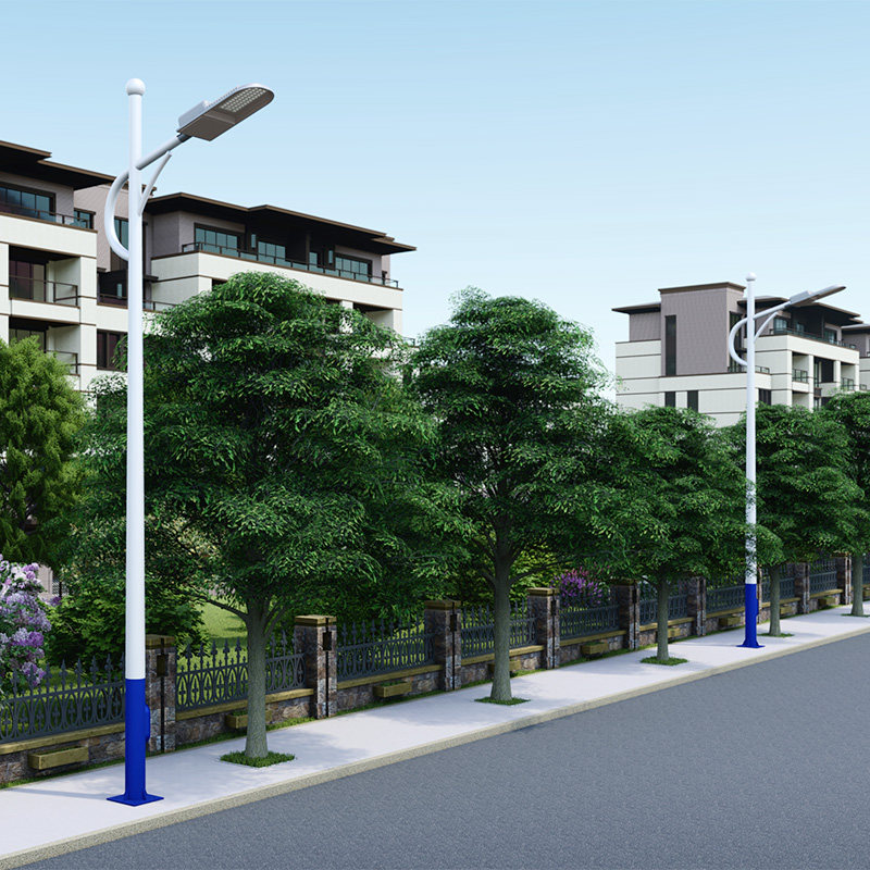 亿路通明led户外路灯城乡道路亮化工程防爆220V6米照明路灯高杆灯