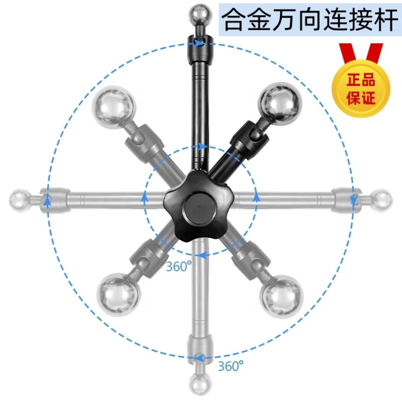 合金挖掘机手机支架车载大吸盘货车铲车钩机前挡玻璃导航防震专用