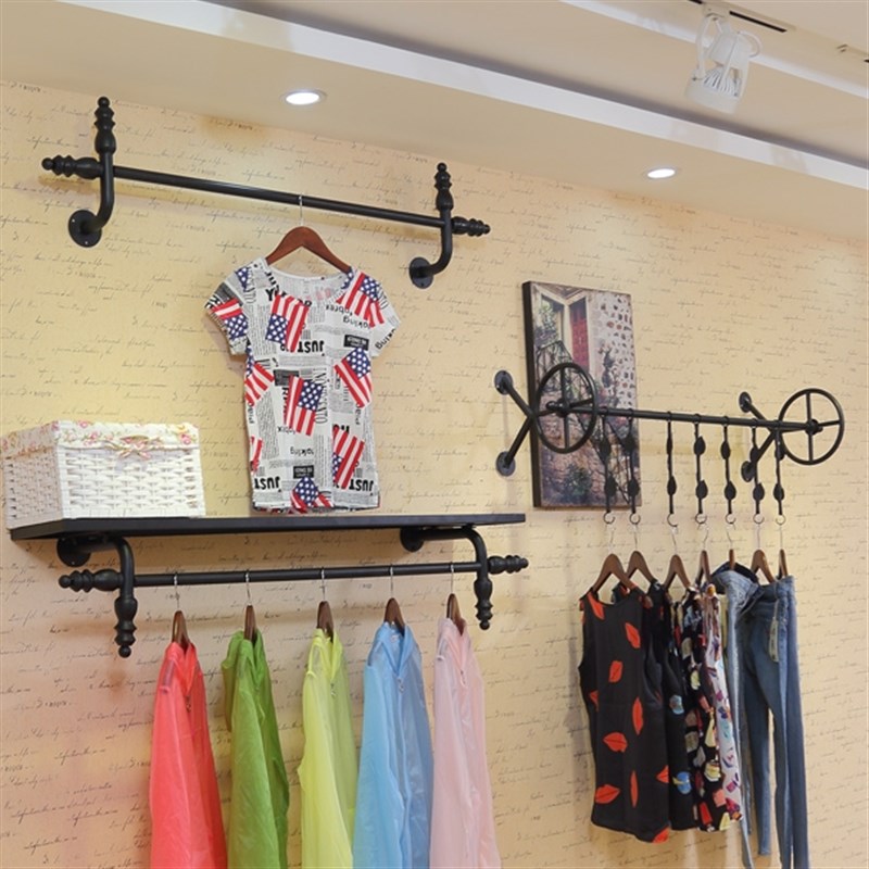 高档服装店展示架欧式包包陈列架时尚落地试挂衣架女装商场橱窗架