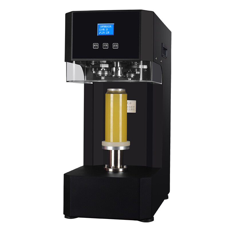 非旋转易拉罐封口机商用奶茶店全自动啤酒封罐机灌装饮料品封盖杯