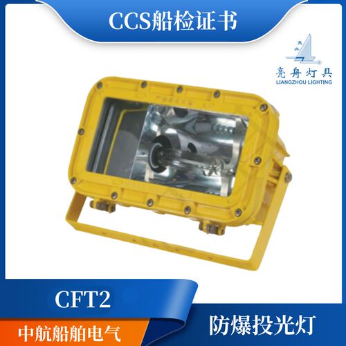 上海亮舟 船用防爆投光灯CFT2铝质铜质网罩IP56带镇流器400W/500W