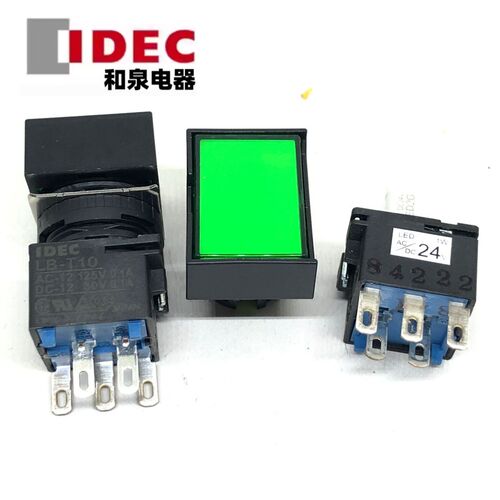IDEC和泉LB3L-A1T54R LB-T10长正方形M1T54G R Y W复位按钮开关50
