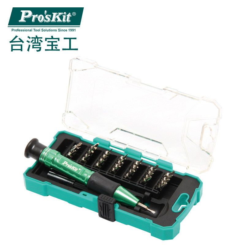 正品台湾宝工Proskit SD-9608 30pcs铝合金手柄精密螺丝起子改锥