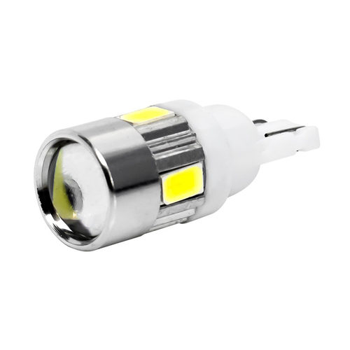 示宽灯改装汽车led透镜t10小灯泡超亮车外灯日行灯行车灯插泡通用