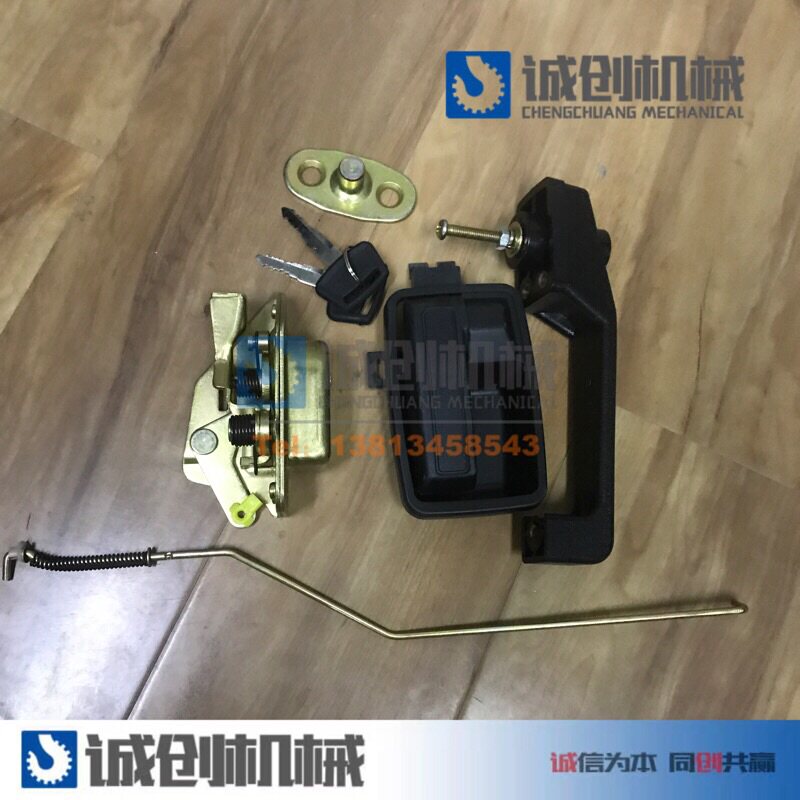 徐工吊车配件大全612普通门锁总成下车门锁诚创机械