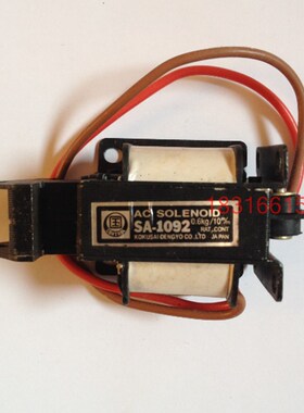 高品质国字牌交流推拉式牵引电磁铁SA-1092 吸力0.6KG/10mm 220V