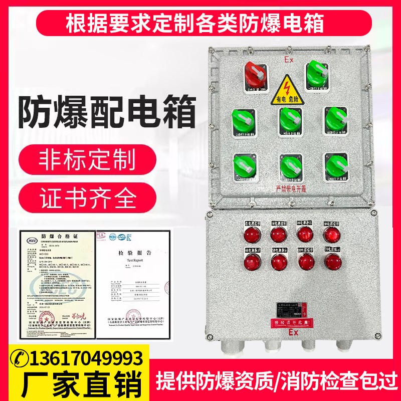 不锈钢防爆配电箱控制柜防爆仪表箱照明箱防爆检T修箱插座箱防爆