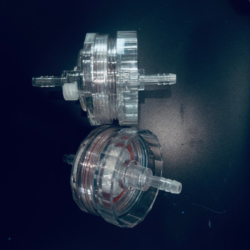 47mm可换膜过滤器线上滤膜替换精密过滤微孔过滤液体空气