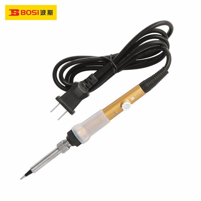 波斯工具 内热式调温电烙铁陶瓷发热芯焊接工具60W/250-500