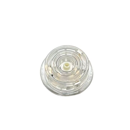茶吧机底座耦合器底部上水加热配件全自动白色透明玻璃底加水4环