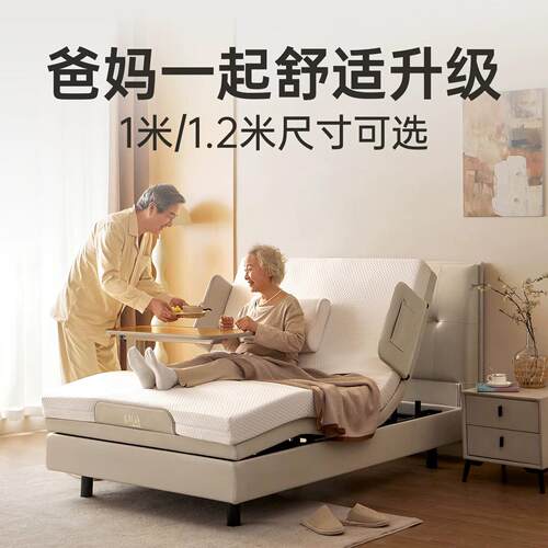 道老人居家撑腰SD-N931X电动床整床升降世全自动单人床多功智能适