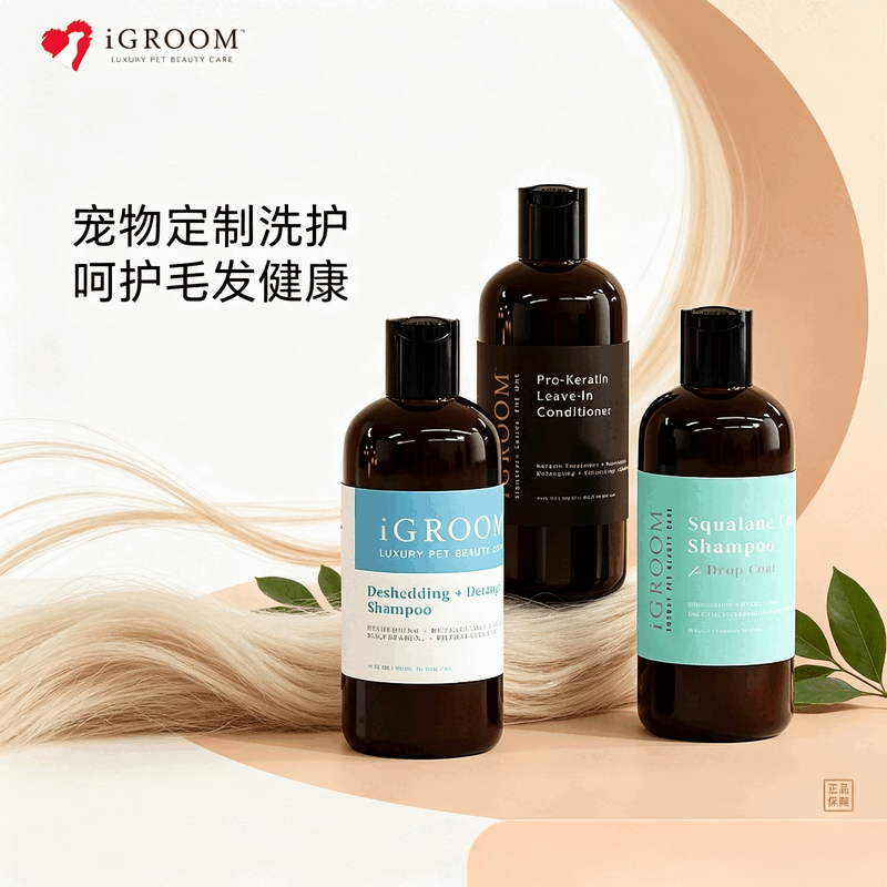 iGroom狗狗香波去浮毛蛋白柔顺