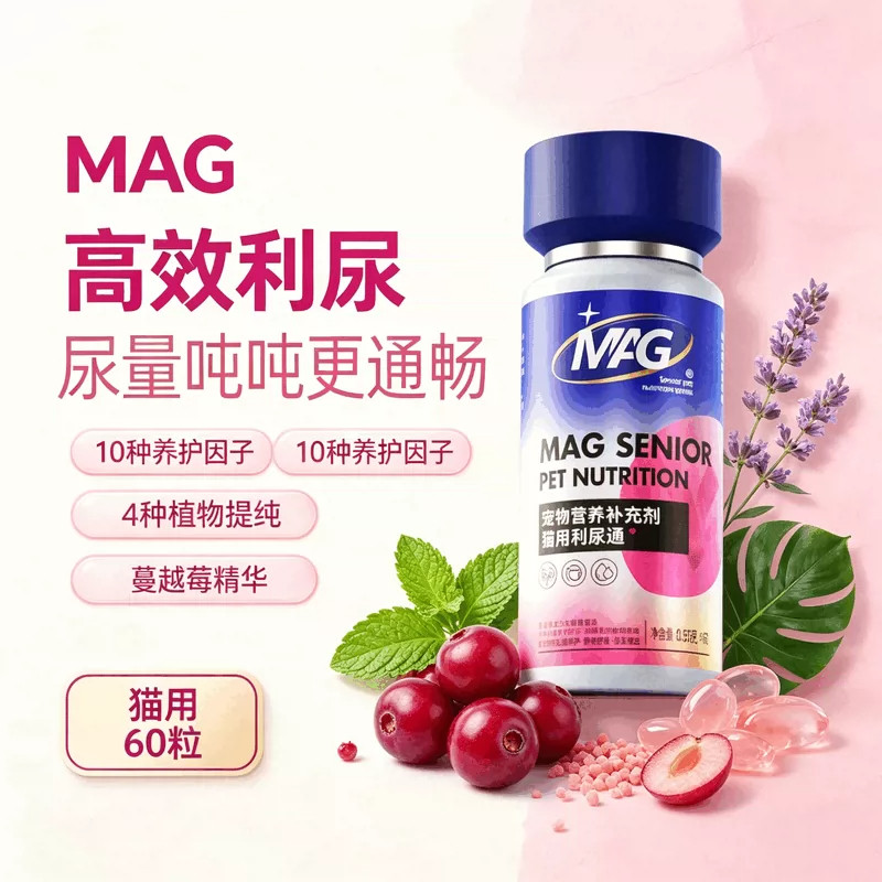MAG猫用利尿通高效利尿营养剂