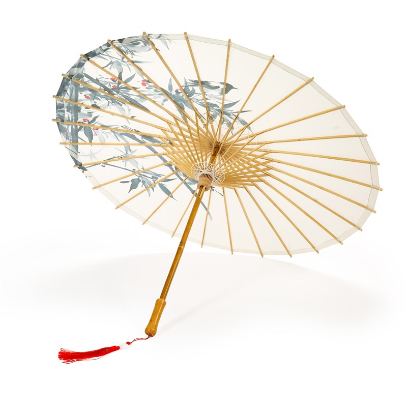 物新工坊油纸伞 花鸟古风 非遗传统手工实用防水防晒装饰汉服雨伞