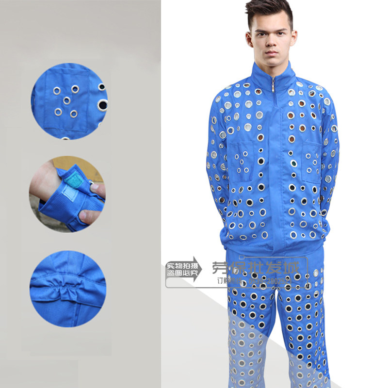 新品 防割工作服 玻璃厂工作服 防割 劳保用品 带孔 优质防护套装