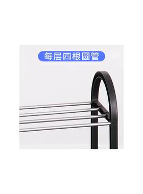 简易鞋架子家用经济型门口放收纳多层防尘鞋柜宿舍窄小型室内好看