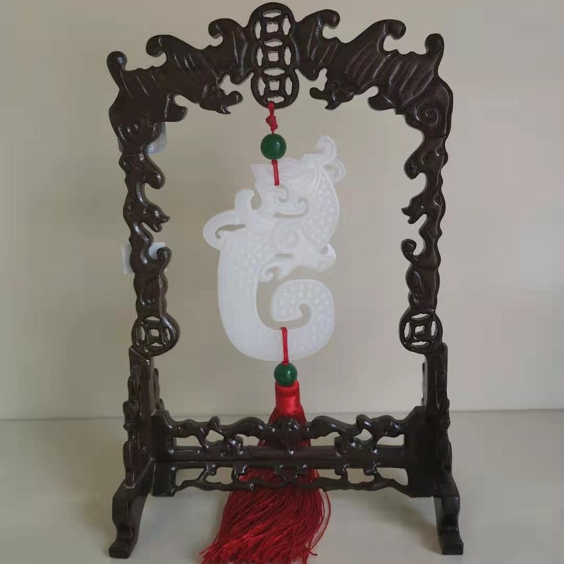 汉文化礼品 玉龙摆件玉龙花架 徐州地方特色礼品旅游商务接待用品