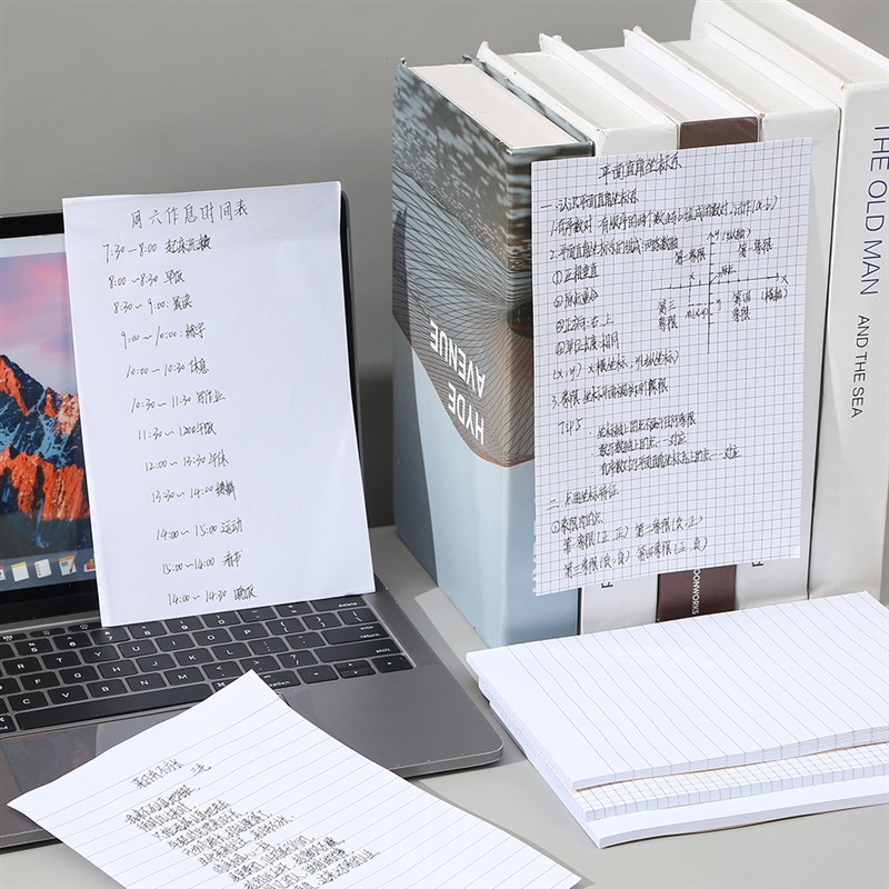 便利贴横线带粘性便签学生记事本备忘大号长方形可撕便Z贴纸便签