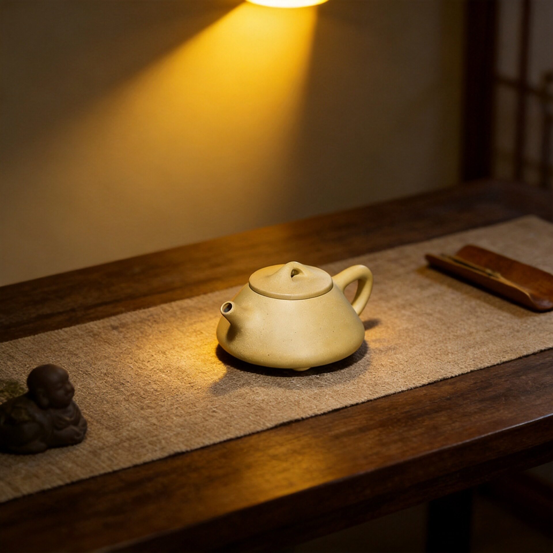 宜兴手工紫砂壶原矿段泥小容量子冶石瓢家用茶壶茶具礼品古色古香