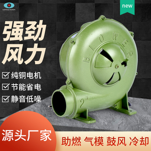 larissa铜线1.5寸/2寸120W台湾鼓风机精品鼓风机家用食堂炉灶煤炉