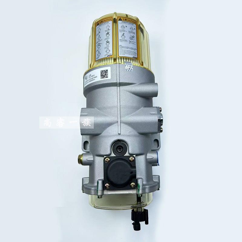 适用解放J6P亿利大炮油水分离器总成 J7柴油滤清器电加热原厂配件