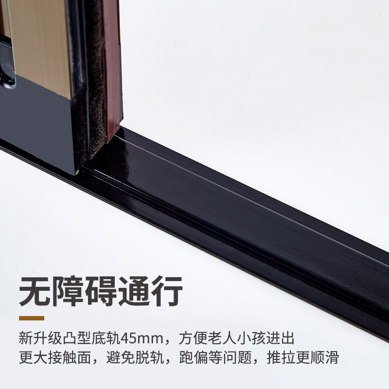 定制无轨隐形折叠纱门可拆洗左右推拉式伸缩铝合金风琴防蚊虫门帘