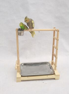 玄凤鹦鹉站架 花椒木鸟架站架 站杆 鹦鹉站架 鹦鹉用品及鸟类用品