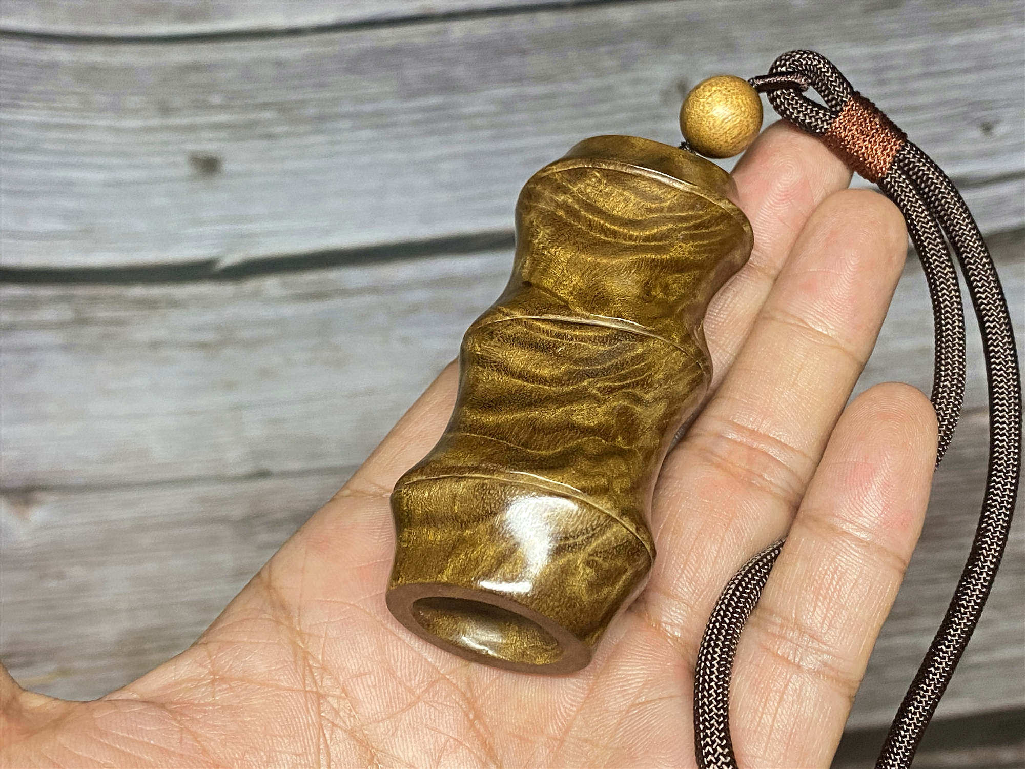天然金丝楠手把件乌木挂件阴沉木雕竹子节文玩纯手工雕刻摆件文玩