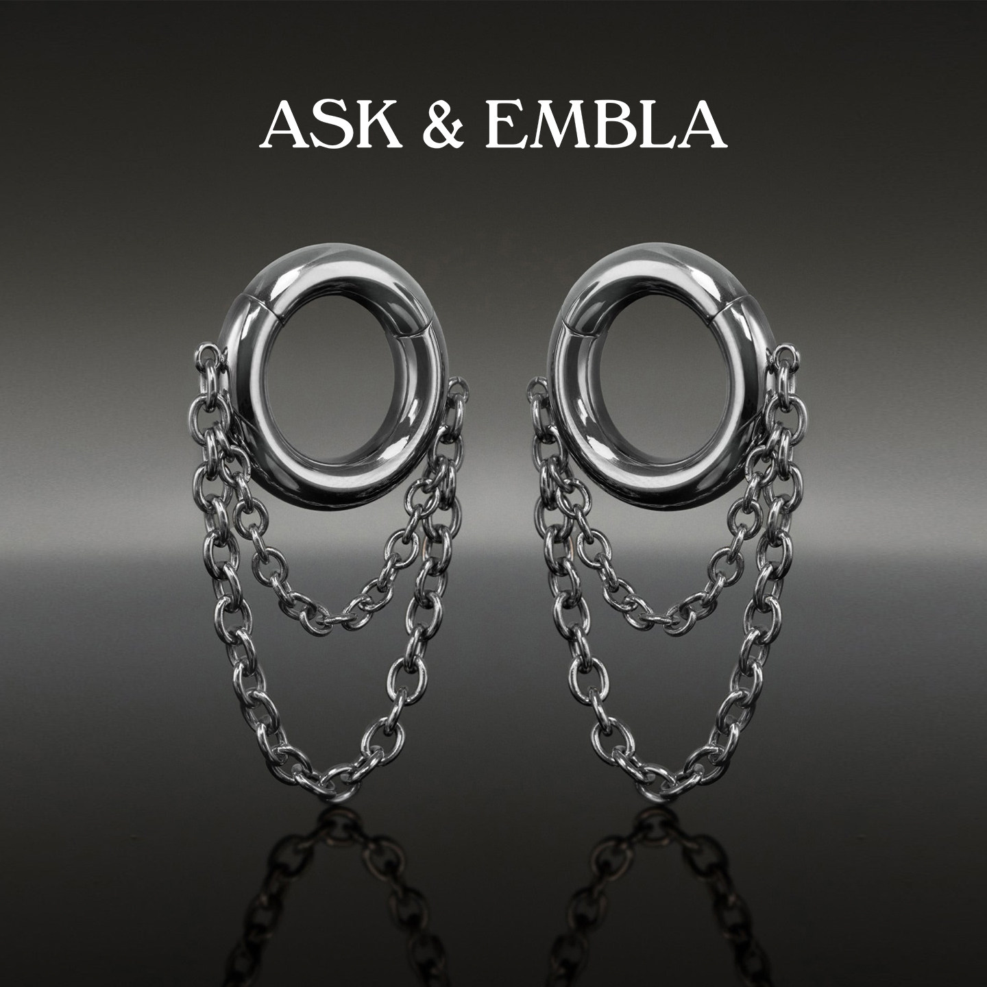 Ask & Embla Obscura幽影链条耳扩坠