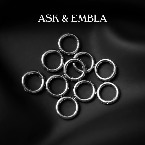 AskandEmbla圆环耳扩套装朋克