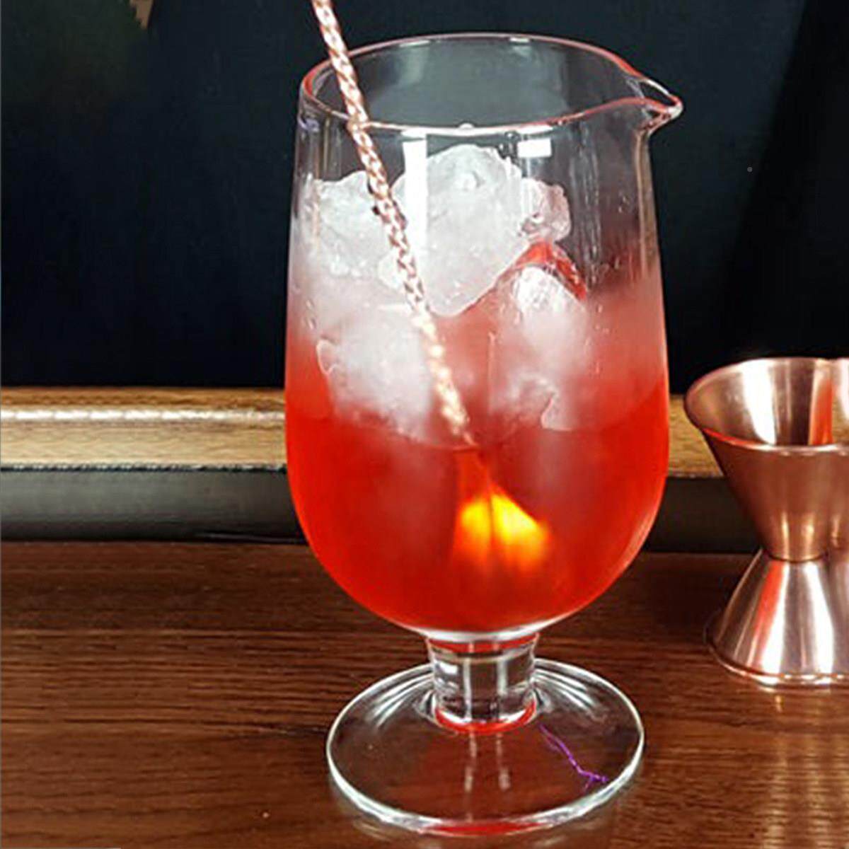 日神式高脚调酒搅拌杯鸡酒尾混合BXD杯器家用酒杯酒吧器具分调酒