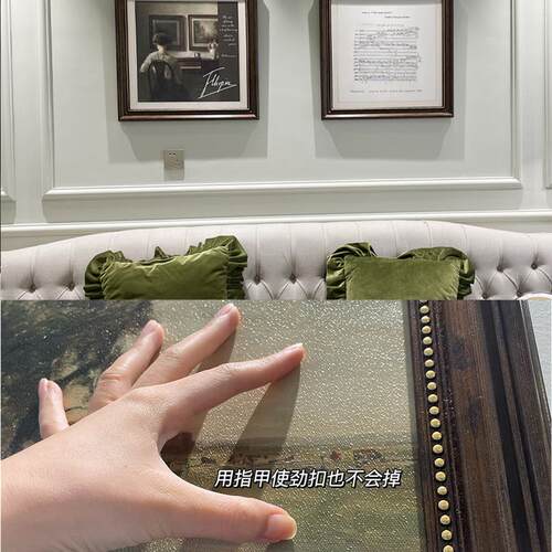 美式客厅书房背景墙装饰画复古艺术风景油画布壁画时尚高级感挂画