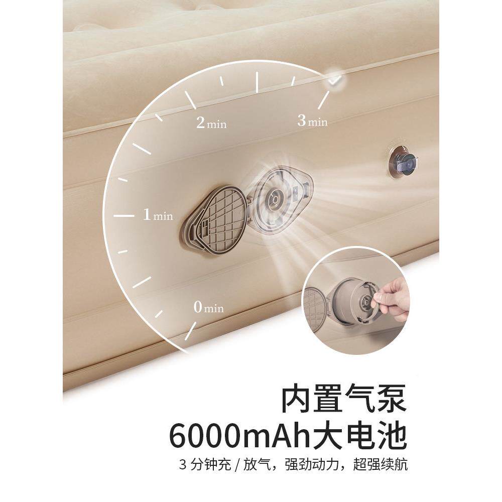 床CFJNH挪客充气垫便携户外露营垫全自动懒帐人野营篷睡垫充气气