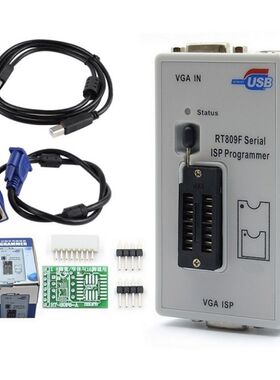新品RT809F液晶电视显示器编程器笔记本电脑维修驱动板BIOS烧录器