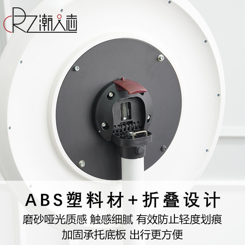 北欧圆形小吧台小户型家用折叠吧台桌黑白色个性户外阳台高脚桌子