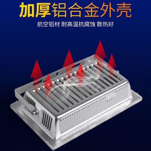蚂蚁新一代照明LED耐腐蚀投光灯50W100W200W灯泛光灯射灯广告广场