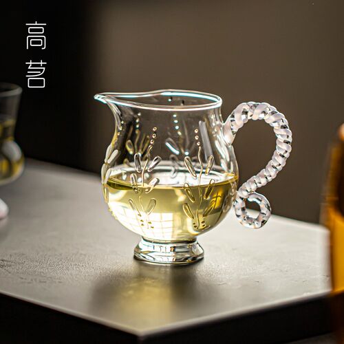 新型公道杯玻璃高档2026新款女士精致茶具分茶器耐高温茶海高级感