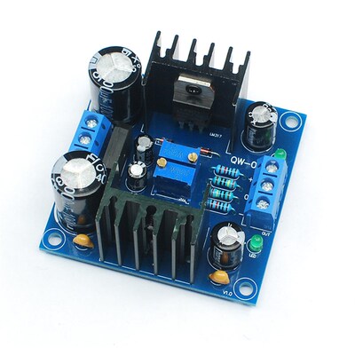 LM317LM337三端正负可调双电源整流滤波稳压电源板调压模块