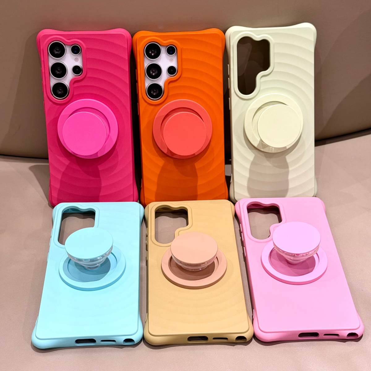 适用于Samsung S26Ultra 韩风TPU保护套 Galaxy S25Plus S24 S23U手机壳